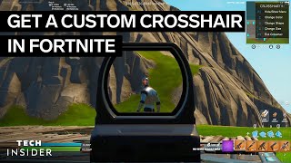 How To Get A Custom Crosshair In Fortnite [upl. by Dugaid]