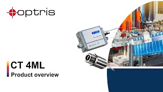 CT 4ML Highspeed pyrometer for fastmoving objects  optris [upl. by Evetta]