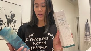 Biossance Antioxidant Cleansing Oil  100 Squalane Oil  FIRST IMPRESSION  REVIEW [upl. by Armin487]