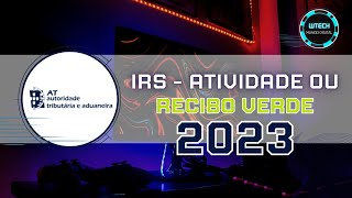 Tutorial Completo Declaração de IRS para Recibos Verdes em Portugal 2023  WTech [upl. by Zarah841]