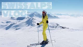 SWISS ALPS VLOG  Geneva amp Ski vacation in Chandolin [upl. by Ajin95]