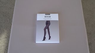 Wolford Bodyline Jacquard Tights Unbox [upl. by Leelaj268]