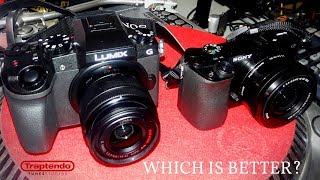 The Panasonic G7 VS Sony a6000  Which is Better  4K UHD [upl. by Kayle284]