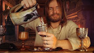 🛡️ASMR🛡️ Midnight Medieval Tavern Innkeeper [upl. by Bullivant694]