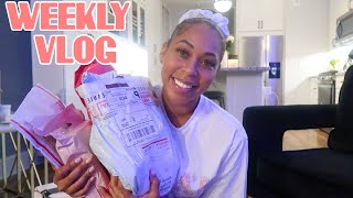 WEEKLY VLOG COOKING WITH ME FALL CLOSET CHANGE HUGE PO BOX REVEAL SCANDALEX [upl. by Araeit3]