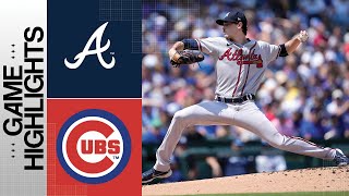 Braves vs Cubs Game Highlights 8423  MLB Highlights [upl. by Ranjiv]