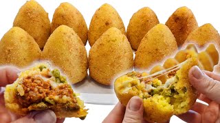 ARANCINI DI RISO SICILIANI RICETTA ORIGINALE  ARANCINI SICILIANI PERFETTI E DELIZIOSI [upl. by Unam]