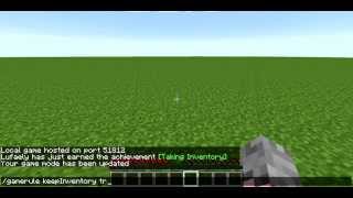 Como usar Keep Inventory No Minecraft [upl. by Ttemme840]