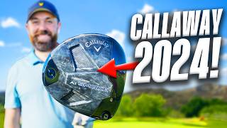 NEW 2024 DRIVER  CALLAWAY PARADYM AI SMOKE REVIEW [upl. by Unders660]