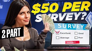 Earn 50 For Every Survey You Complete  FULL GUIDE [upl. by Lezlie]