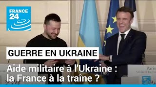 Aide militaire à lUkraine  la France à la traîne  • FRANCE 24 [upl. by Arlyn]