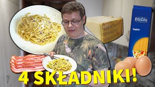 JAK ZROBIĆ NAJLEPSZE SPAGHETTI CARBONARA [upl. by Guenna]