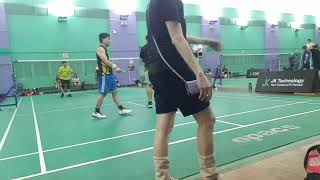 ssc jk tech master singapore swimming club badminton 29 10 23 joe woon coach badminton zane loo good [upl. by Latt]