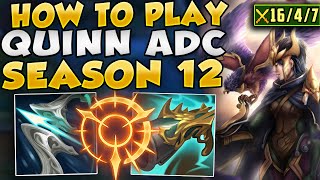 Quinn ADC Is AMAZING In Season 12 How To Carry Through Bot Lane With Quinn  League of Legends [upl. by Mccandless]