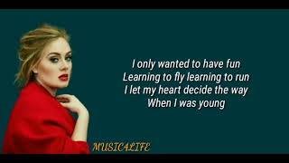 Adele  Million Years Ago Lyrics [upl. by Evvy]