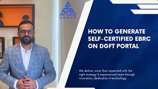 New EBRC System for Exporters  Step by Step Live EBRC Generation Process on DGFT Portal Explained [upl. by Dorthea879]