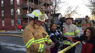 Holyoke officials talk about fatal fire [upl. by Pharaoh]