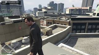 GTA V Casing the jewel Store Mission [upl. by Aicinoid]