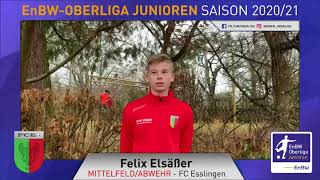 EnBWOberliga  FC Esslingen  2021  Felix Elsäßer [upl. by Olympium]