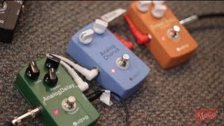 New Joyo Analog Chorus amp Analog Delay Pedals [upl. by Enneirda]