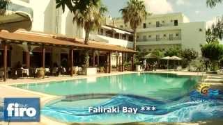 Hotel Faliraki Bay  Rhodos  Řecko  FIROtour [upl. by Enyamrahs494]