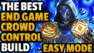 The NEW Best END GAME Crowd Control Build Easy Mode Destiny 2 Stasis Hunter Build [upl. by Aieki]