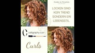 Lockenschnitt Calligraphy Cut Curls [upl. by Anastasius819]