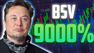 BSV A 9000 IS FINALLY HERE  BITCOIN SV MOST REALISTIC PRICE PREDICTIONS [upl. by Silecara524]