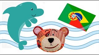 Animales marinos en portugues  Nombres y sonidos [upl. by Atinaujnas]