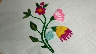 easy embroidery for beginners  beginners embroidery [upl. by Eivi909]