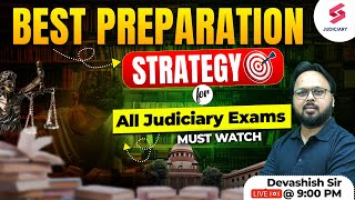 Best Preparation Strategy to clear all Judiciary Exams  Judiciary Exam Preparation  Devashish Sir [upl. by Annahael]