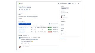 External Share for Jira screen share demo [upl. by Oneal]