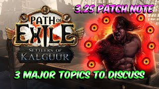 325 Hot overlooked topics from patch note  Path of Exile Settlers of Kalguur [upl. by Amikan]