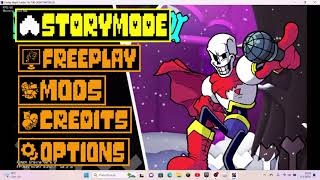 FNf vs Papyrus fnf undertale mod [upl. by Bobseine595]