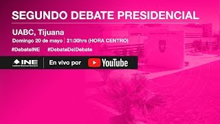 Segundo Debate Presidencial Elecciones2018 [upl. by Agnese]