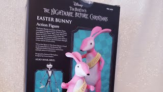 Unboxing the Nightmare Before Christmas Easter Bunny figure by Diamond Select 💎 [upl. by Natsuj]