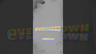 quotOverthrownquot is OUT Now Stream it httpsorcdcooverthrown [upl. by Zehe]