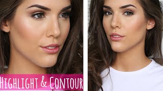 HOW TO HIGHLIGHT AND CONTOUR FOR BEGINNERS [upl. by Ylatan443]