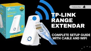 Tp Link wifi Range Extender Ethernet amp Wifi Setup  TPLINK WiFi Extender Setup [upl. by Sihtnyc259]