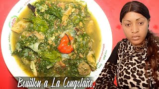 Rytha BM Bouillon à la Congolaise Poisson salé et poisson fumé [upl. by Harolda]