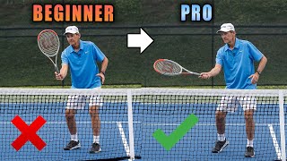 Professional Volley Technique Explained  Volley Tennis Lesson [upl. by Adila]