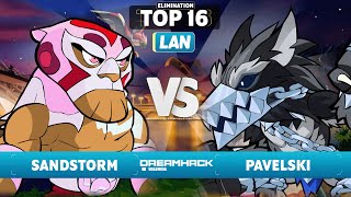 Sandstorm vs Pavelski  Elimination Top 16  Dreamhack Valencia 2023  LAN 1v1 [upl. by Aicelet]