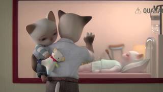 Trois Petits Chats 3D animated short film [upl. by Lewes]