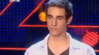 The XFactor greece 2009Dimitris ManiatisLive Show 5 [upl. by Atnoved]