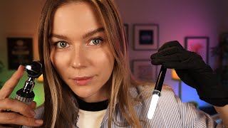 ASMR Ear Exam Ear Cleaning amp Hearing Test with My Assistant Medical RP Personal Attention [upl. by Leena258]