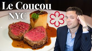 Eating at Le Coucou One Michelin Star The Most Popular French Restaurant in NYC [upl. by Iseabal]