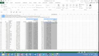 Poslovni Excel Testiranje za posao 14  SUM AVERAGE [upl. by Maier]