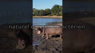 🦛 LHippopotame  Le mastodonte africain 🦛 animauxsauvages hippopotamus [upl. by Ailecara]