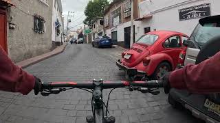 EN BICICLETA 4K POR LAS CALLES DE LA MAGDALENA CONTRERAS CDMX 4K [upl. by Annorah427]