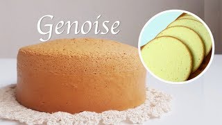 eng subno butter완벽한 제누와즈 만들기 성공률 1000No baking powder How to make a perfect sponge cake [upl. by Acysej879]